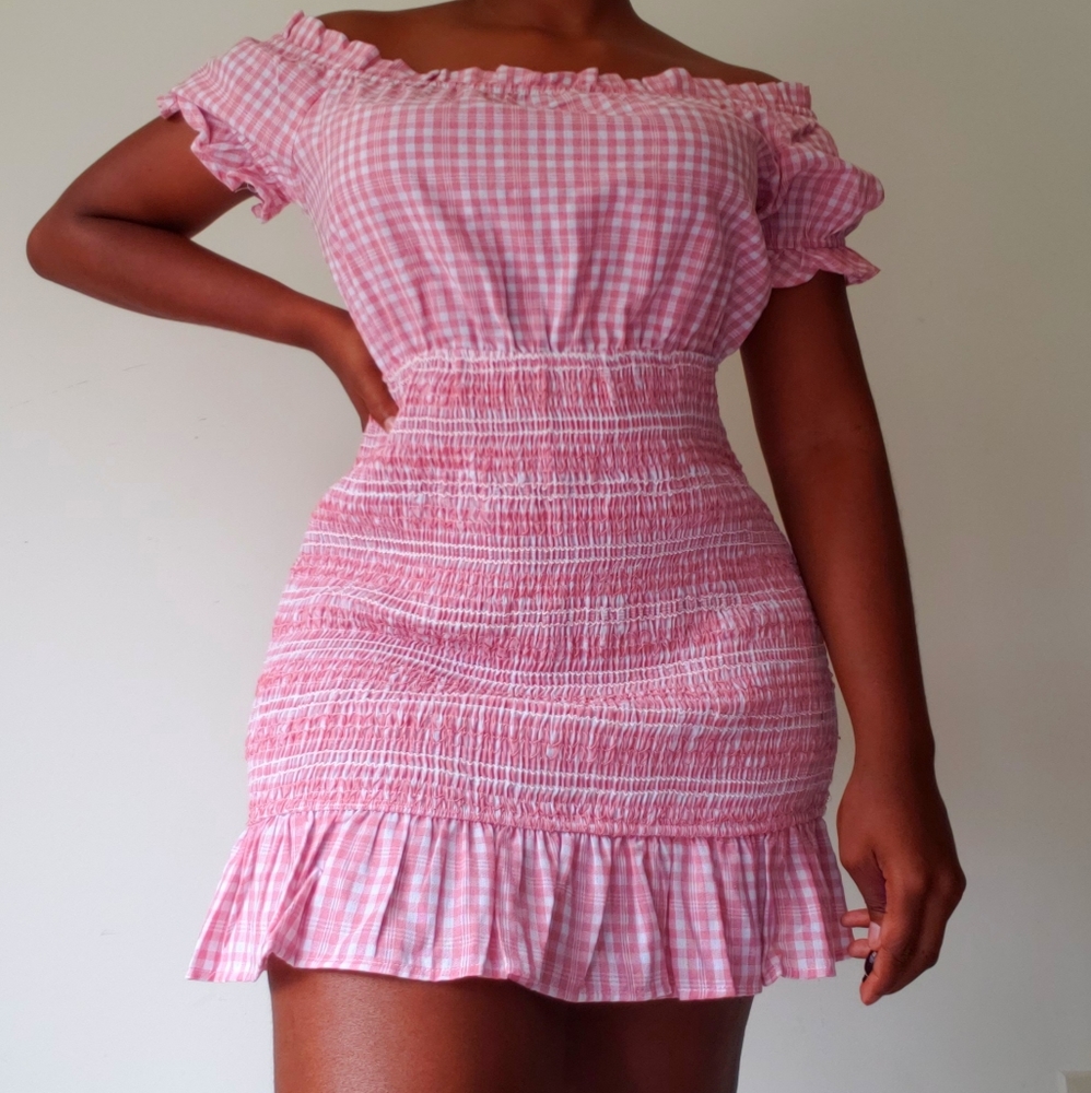 Plaid dress